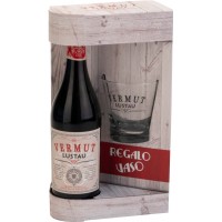 Lustau Vermut Rojo con Vaso de Regalo